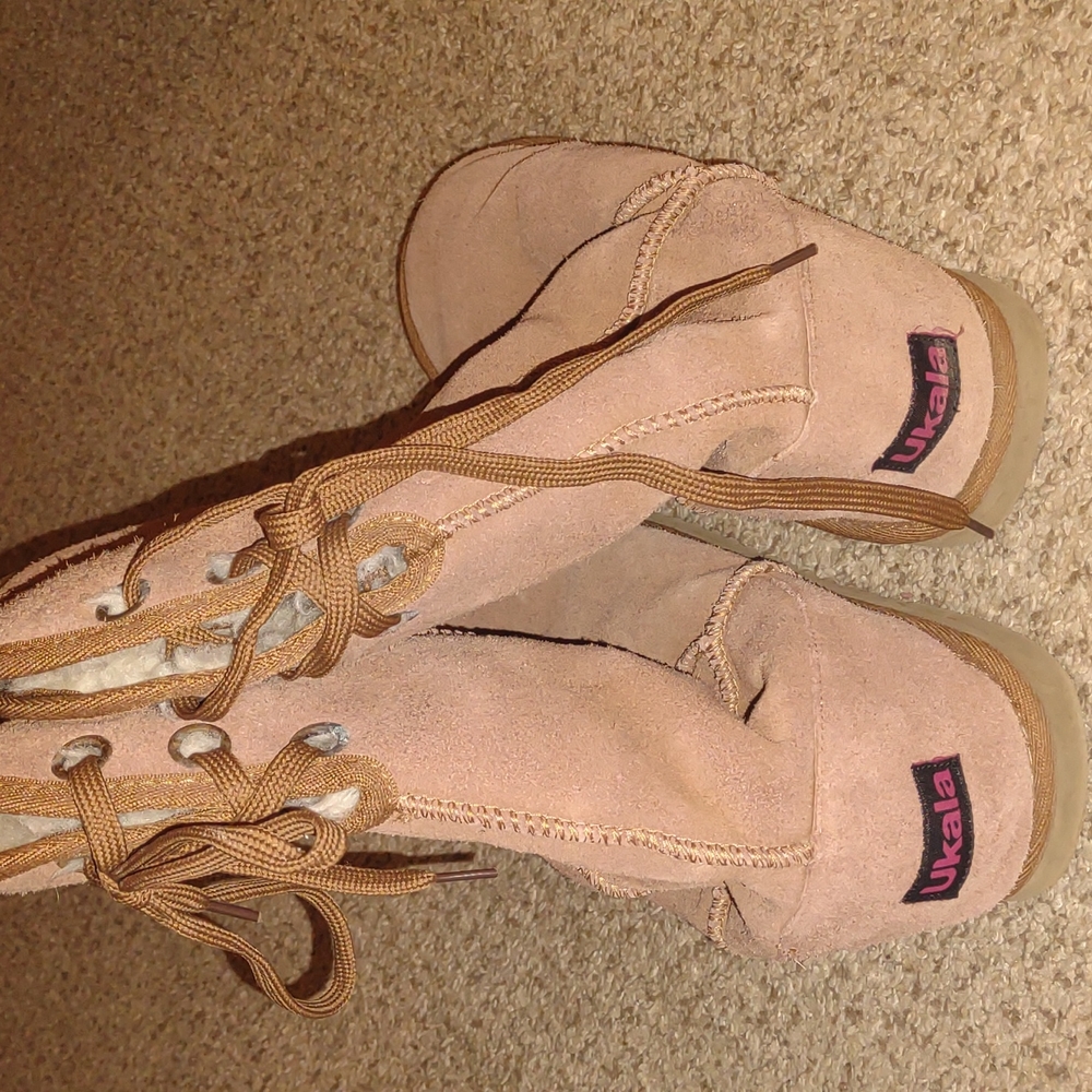 Women's size 9 ukala boots tan
